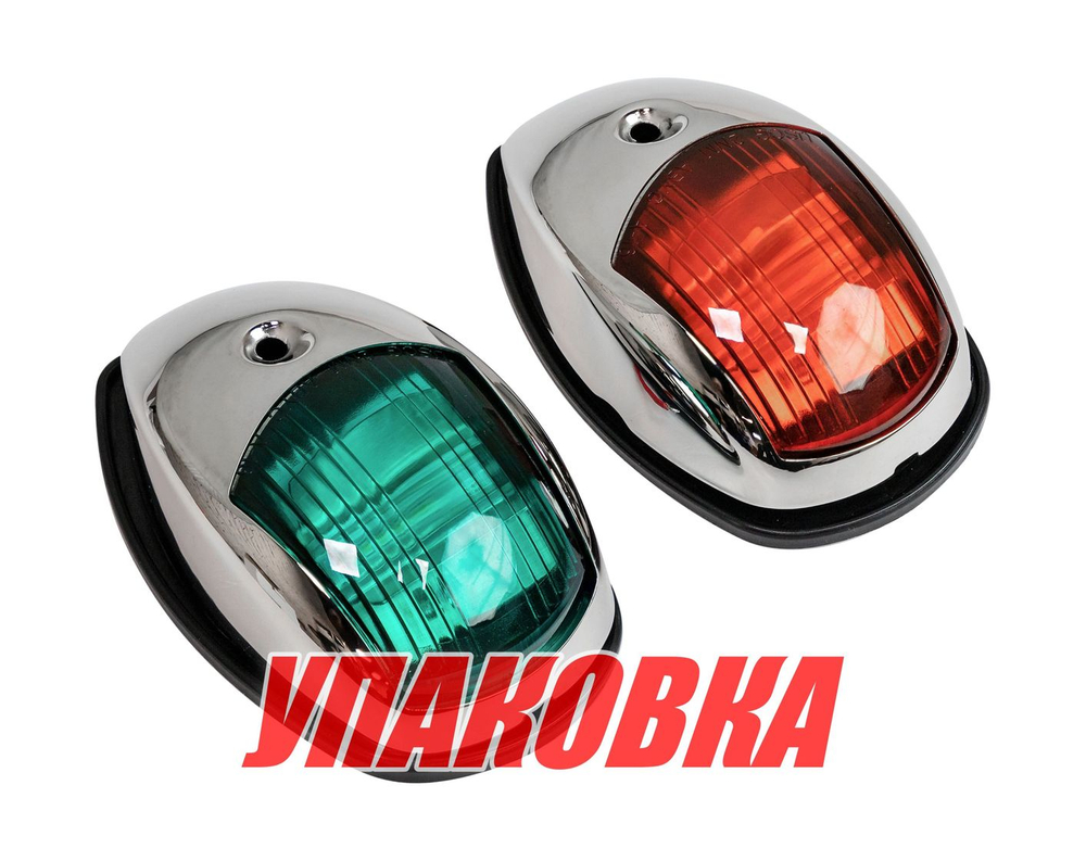 Огни ходовые светодиодные, комплект, нержавеющий корпус, 10-30 В (упаковка из 2 шт.)