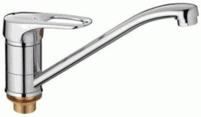 смеситель кухня LEDEME картридж д.40мм с гайкой L4904