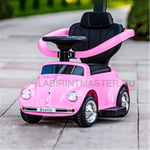 Детский толокар/каталка "Volkswagen Beetle" JQ618,розовый