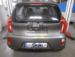 Фаркоп оцинкованный Galia K036C для Kia Picanto 2011-(паспорт и сертификат в комплекте)(без электрики)