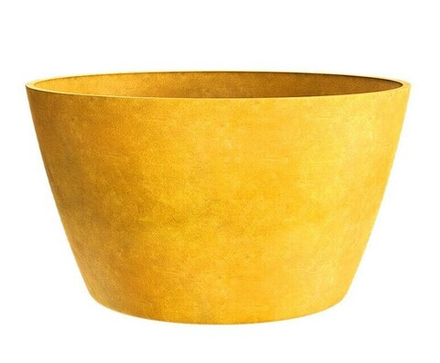 Кашпо BOWL GOLD D80 H45