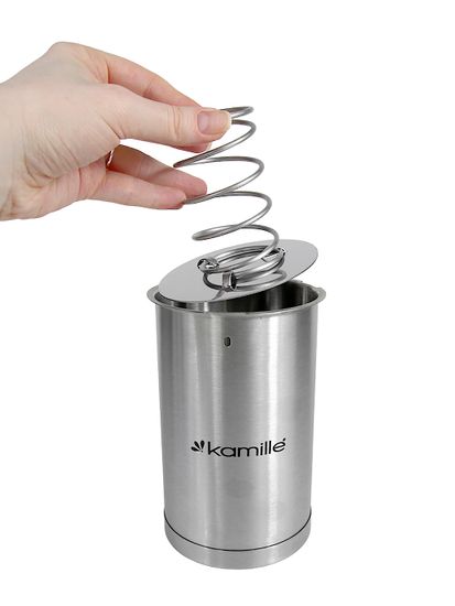 Ветчинница из нержавеющей стали с термометром 1,5 л. Kamille КМ-6506