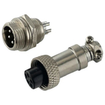 Авиационный разъем GX12 5Pin (штекер+гнездо)