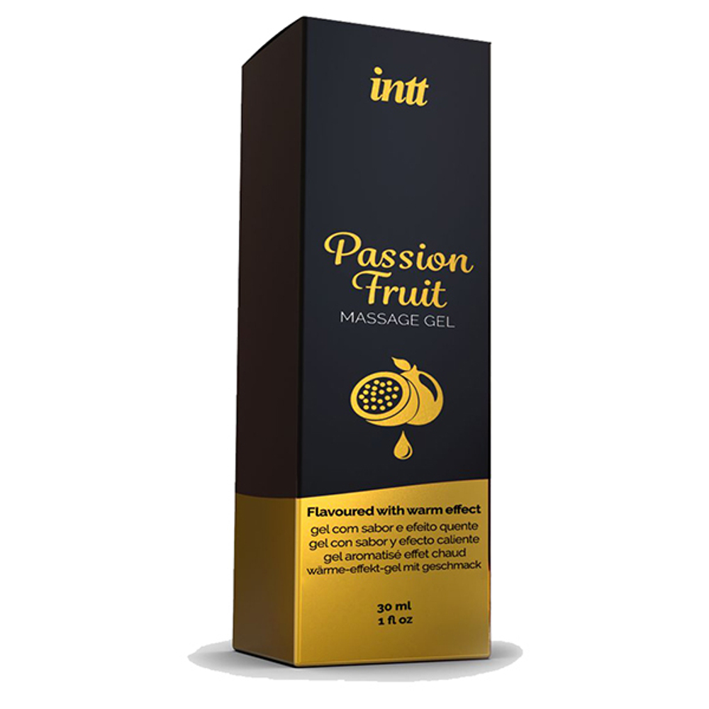 Массажный гель с ароматом маракуйи INTT Passion Fruit 30мл
