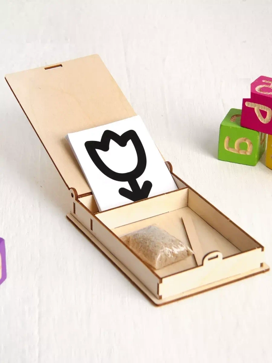 Развитие сенсорики Рисунки на песке