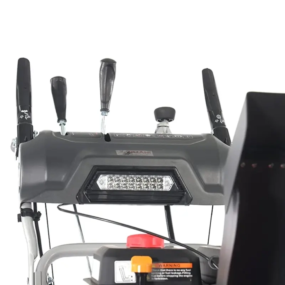 ZimAni ST24DLE снегоуборщик бензиновый 8 л.с. ковш 62 см, выброс 10 м, 6 вперед/2 назад