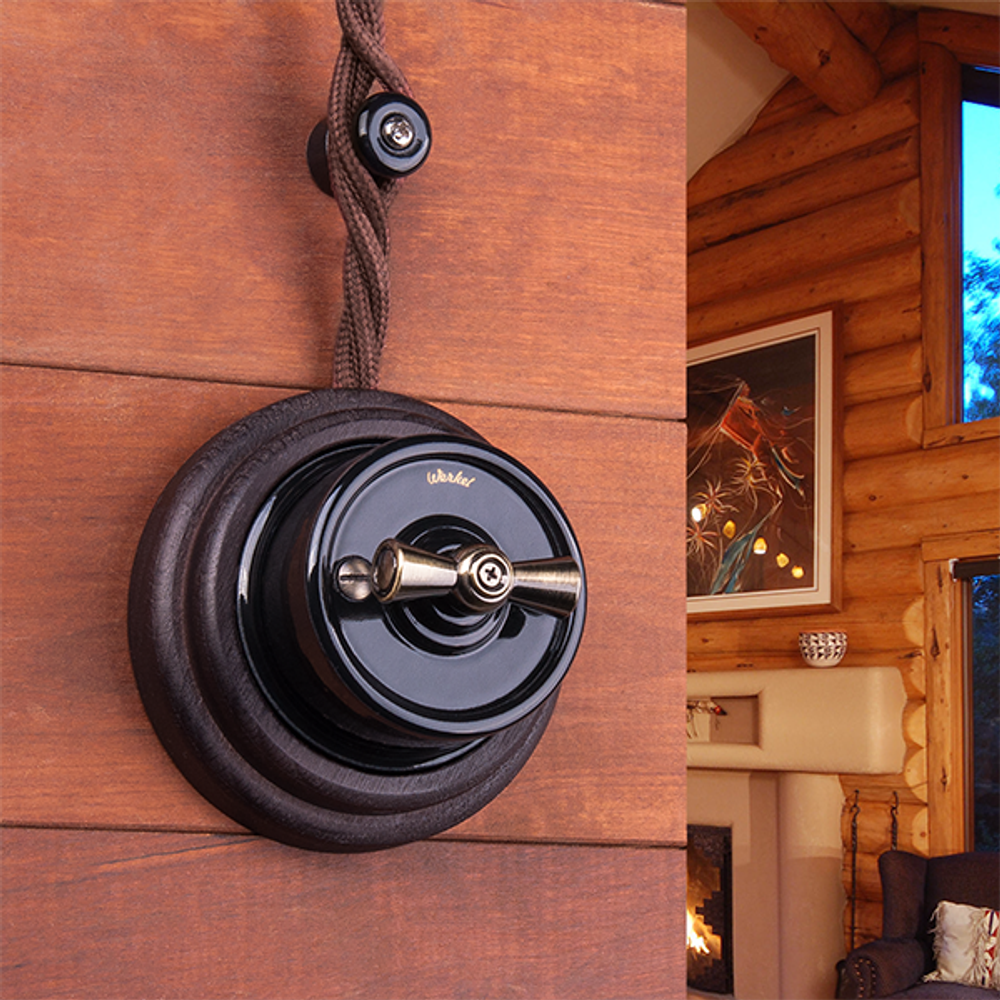 Ретро кабель витой 2х2,5 (коричневый) 50 м