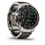 Спортивные титановые наручные часы GARMIN MARQ AVIATOR, 010-02006-04
