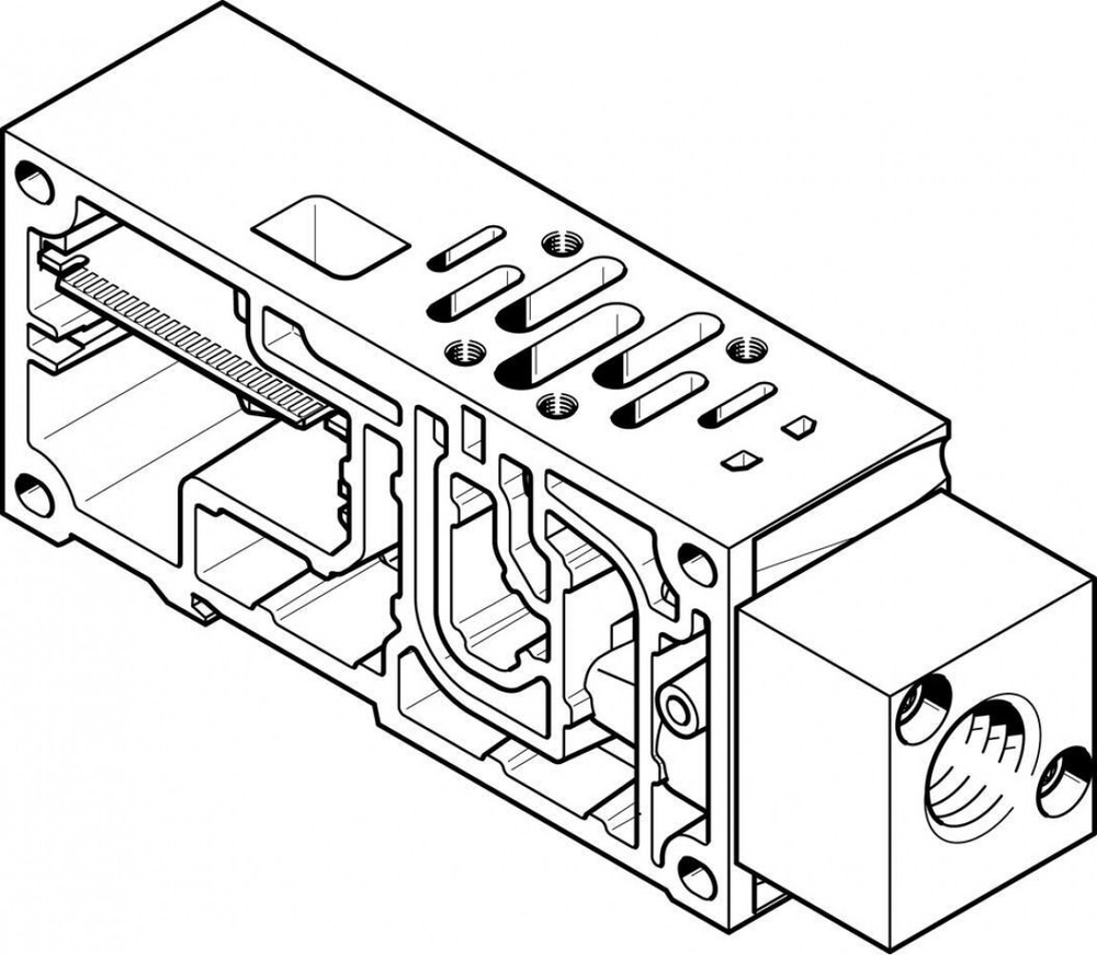 VABV-S6-1Q-G12 Коллекторная плита