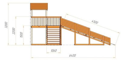 Зимняя площадка "Красная поляна"