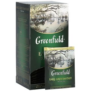 ЧАЙ GREENFIELD ЧЕРНЫЙ EARL GREY FANTASY 25*2ГР