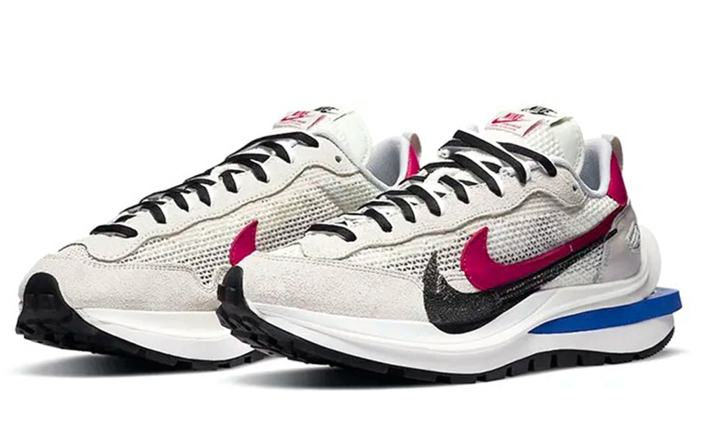 Кроссовки Sacai X Nike Vaporwaffle Royal Fuchsia