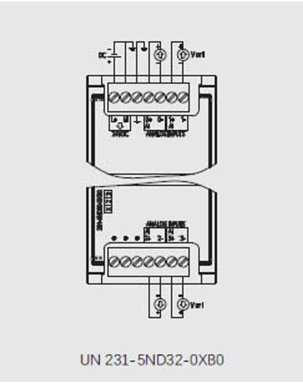 UN 231-5ND32-0XB0 Модуль аналоговых входов SM1231 4AI 16BITS