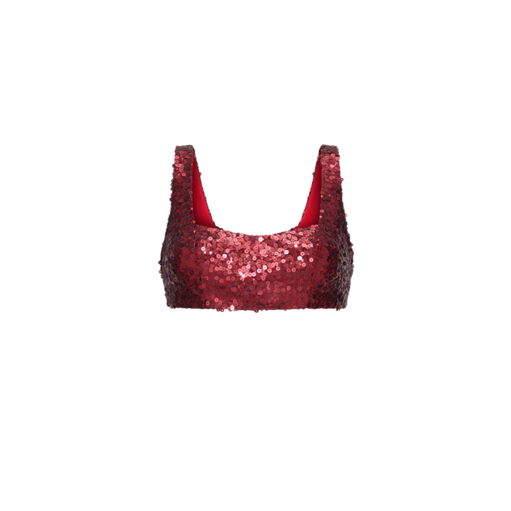 Топ из пайеток