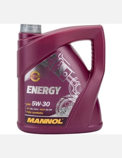 MANNOL ENERGY 5W30 Синтетическое моторное масло, 5 л