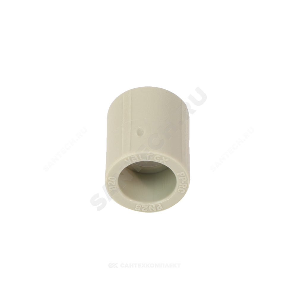 Муфта PP-R серая Дн 20 внутренняя пайка VALFEX 10113020Г