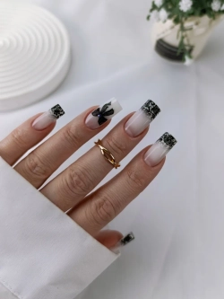 Lucky Rose Слайдеры наклейки для длинных ногтей 425