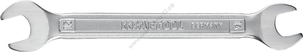 KRAFTOOL 14 х 15 мм, рожковый гаечный ключ (27033-14-15)
