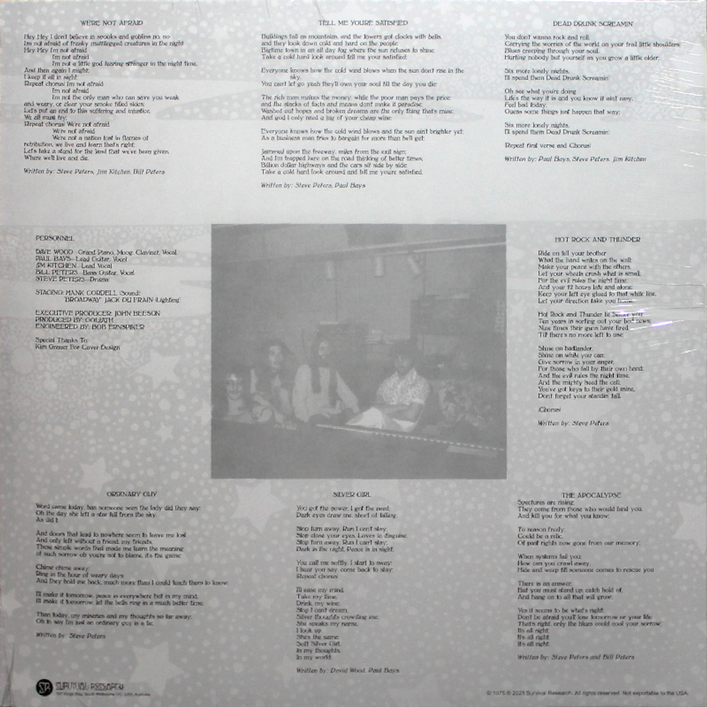 Goliath / Hot Rock & Thunder (LP)