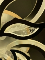 Люстра потолочная MIRABELLE LED*148W /белый, серебро