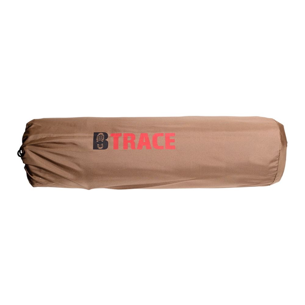 Коврик самонадувающийся BTrace Warm Pad 7 Large, 190х70х7 см (M0211) (коричневый)