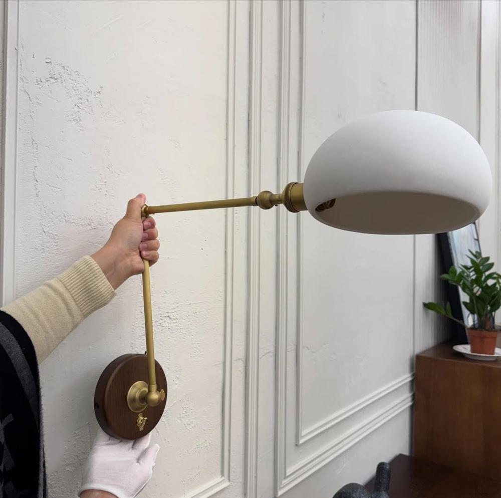 Настенное бра в винтажном стиле 🤍