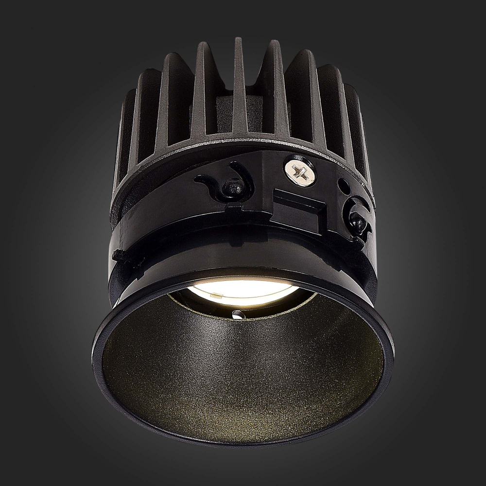 ST850.408.07 Светодиодный модуль SMART Черный LED 1*7W 2700K-6500K 560Lm Ra90 36° IP20 D69xH75 220-240V