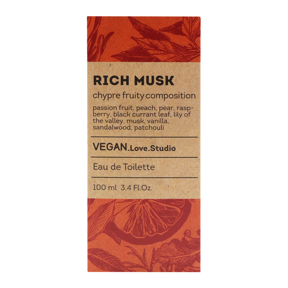Вода туалетная Vegan Love Studio Rich Musk (Веган Лав Студио Рич Маск) - 100ml for women