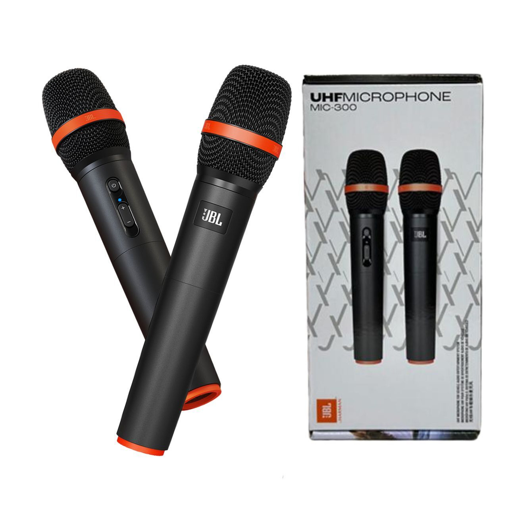 Комплект беспроводных микрофонов JBL UHF Mic 300