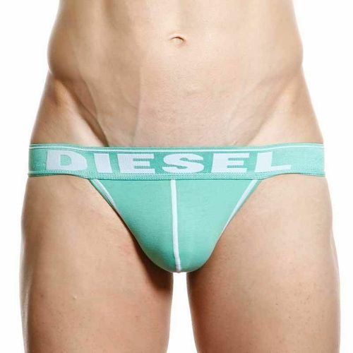 Мужские трусы джоки светло-бирюзовые Diesel Fresh and Bright Divine Jockstrap Light Green