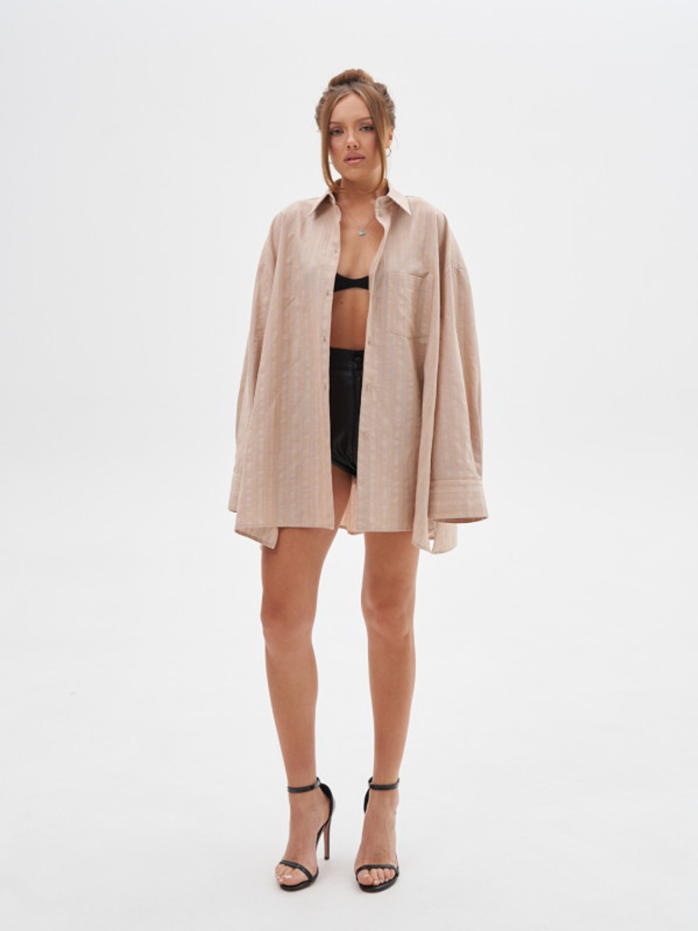 Рубашка в полоску