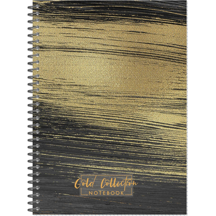 Бизнес-тетрадь А4 96л Attache Selection Gold Collection клет,спир,карт,черн