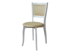 Стул С-33 белый/андрис бежевый