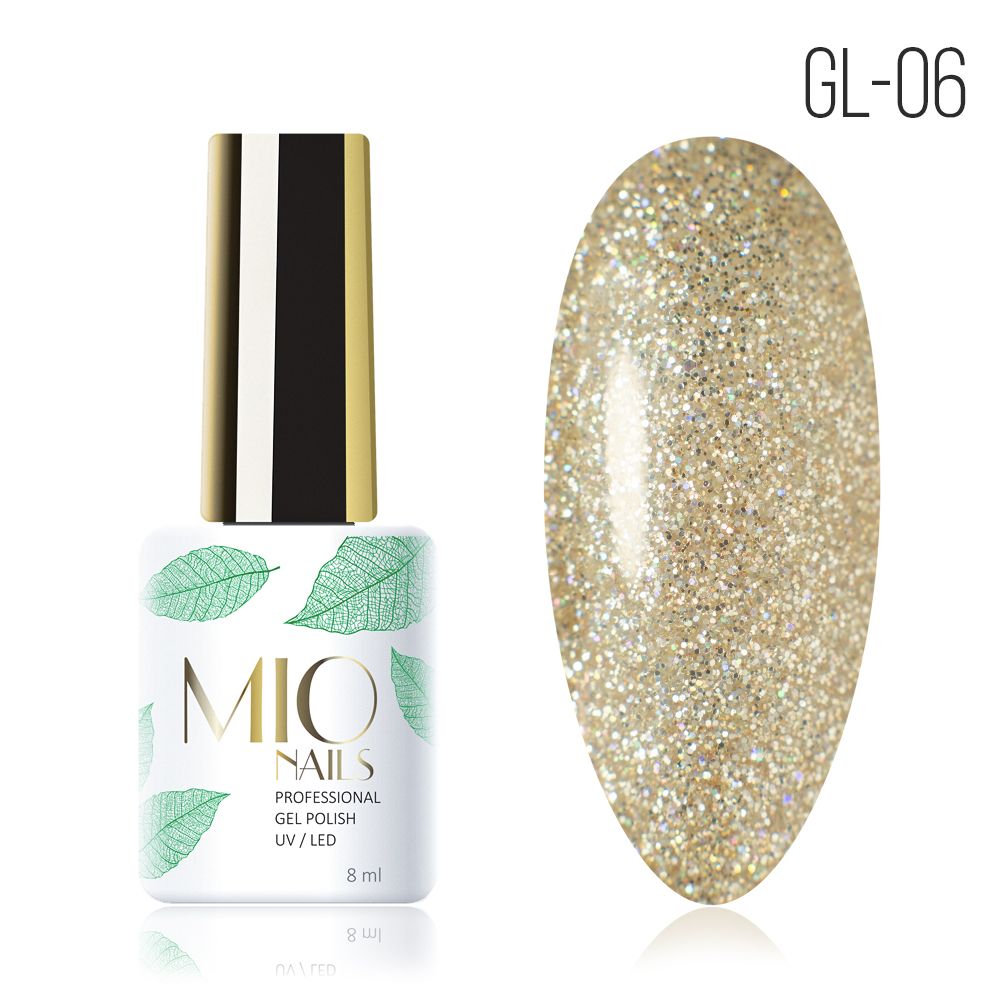 Mio Nails GL-06 Осколки радуги, 8 мл