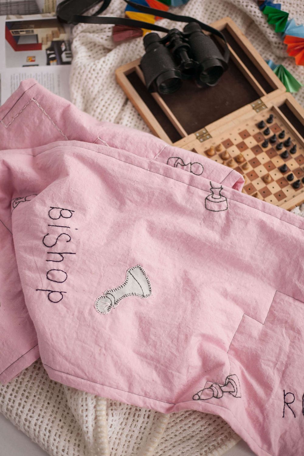 Купить Шарф Soeurs Chess Шарф Soeurs Chess