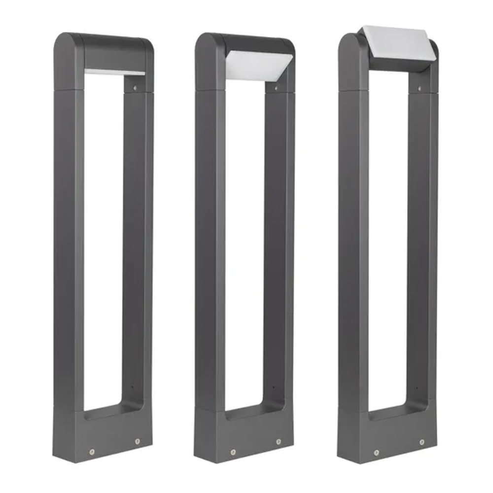 Светильник LGD-PATH-FRAME-ROTARY-H650-6W Warm3000 (GR, 111 deg, 230V) (Arlight, IP65 Металл, 3 года) 029436(1)