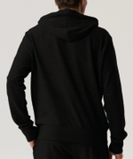 Мужская толстовка с капюшоном Atlantic, 1 шт. в уп., хлопок, черная, HMT-001
