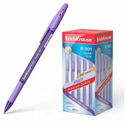 Ручка шариковая фиолетовая 0,35 мм ErichKrause 44592