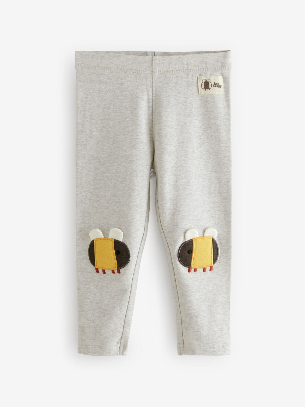 Легинсы с вышивкой для девочки Next E51-661, Серый