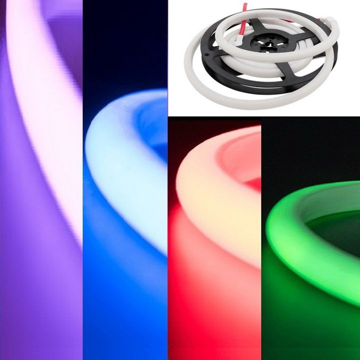 Гибкий неон SWG 14W/m 120LED/m 4040SMD разноцветный 2M 003443