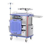 Тележка медицинская Med-Mos ЕТ850-01 ТМ-020АН-00 для экстренной помощи и реанимации