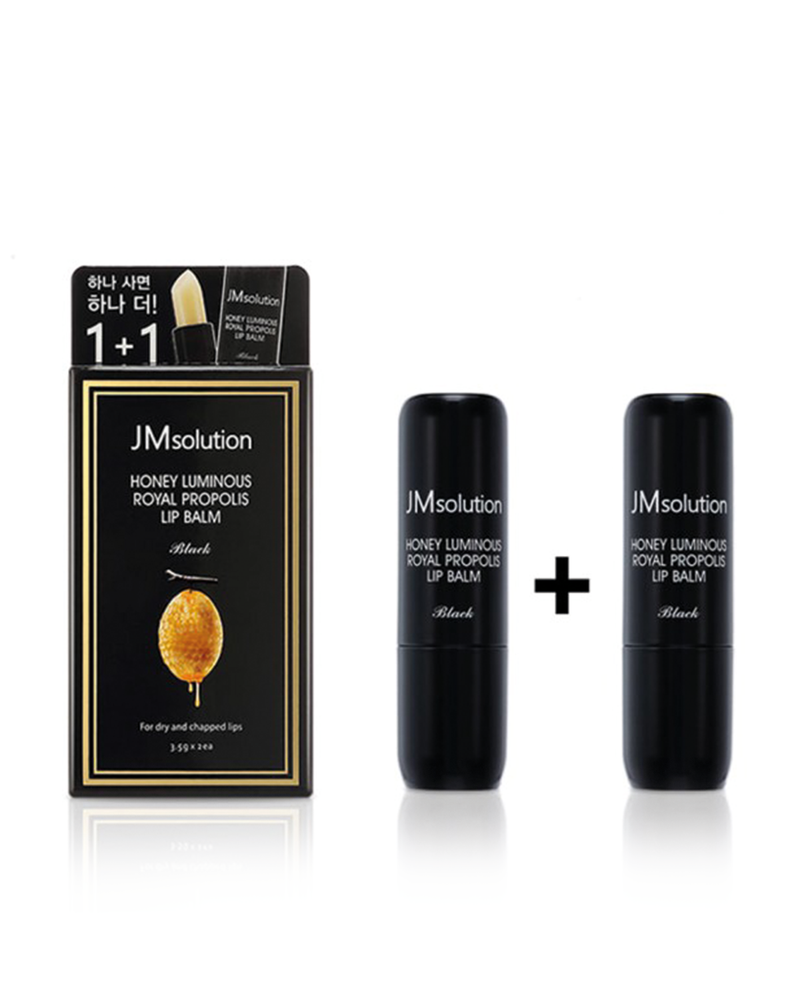 JM Solution Honey Luminous Royal Propolis Lip Balm 3.5g x 2ea