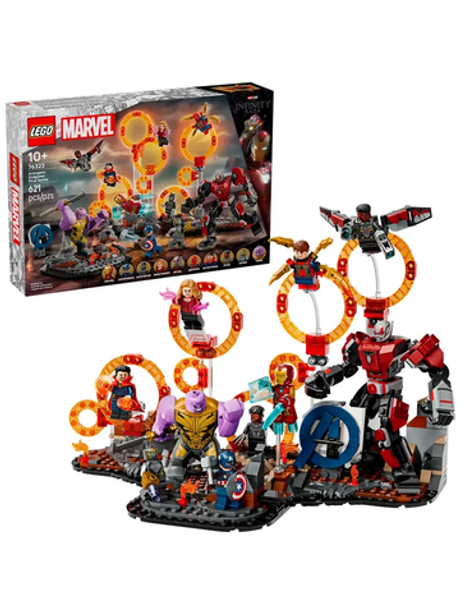 Лего Марвел Супергерои Мстители Финальная битва | LEGO Marvel Super Heroes Avengers Endgame Final Battle 76323 616 д 10+