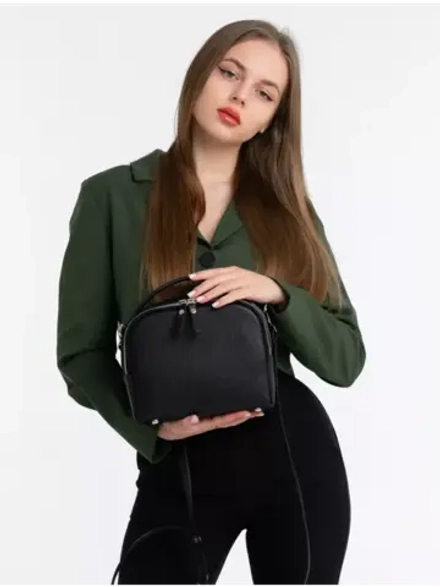 Сумка женская через плечо кросс боди натуральная кожа