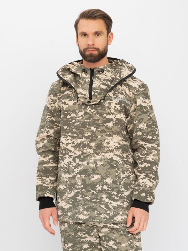 Костюм летний Антигнус-Эконом ткань Смесовая Рип-Стоп цвет 128/2 (светлый пиксель)