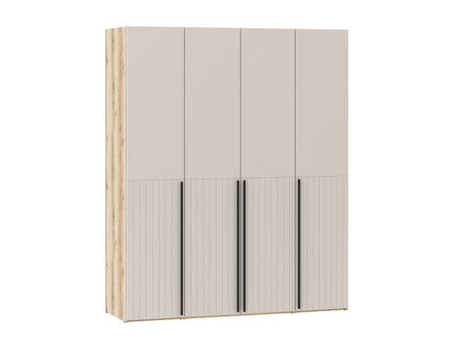 Шкафы Арден 200.2-полки-200.04-200.02-полки Дуб Делано / Сантьяго софт