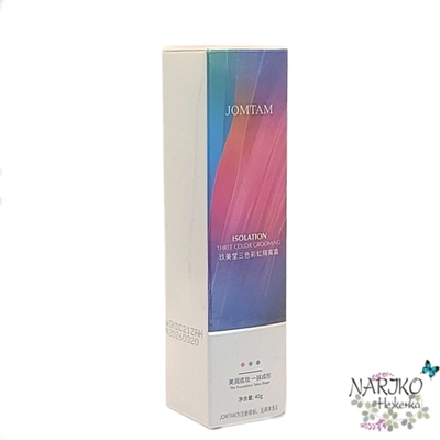 Выравнивающая трёхцветная база под макияж JOMTAM Isolation Three Color Grooming 3в1, 40 гр.