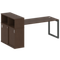 Метал Систем Куатро Стол письменный с шкафом-купе на О-образном м/к 50БО.РС-СШК-3.5 Т