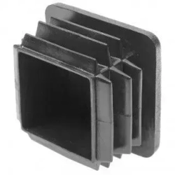 Заглушка для профильной трубы 40х40мм, цвет ЧЕРНЫЙ, 10шт