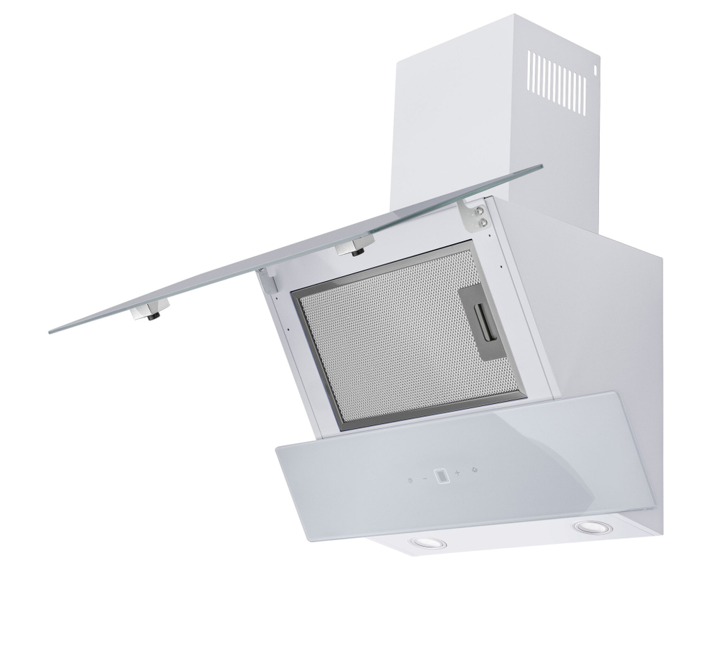 Кухонная вытяжка MAUNFELD Plym Touch 60 белый фото 2